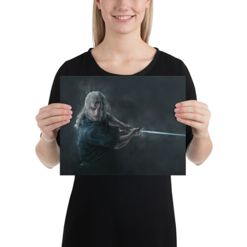Geralt Art Print