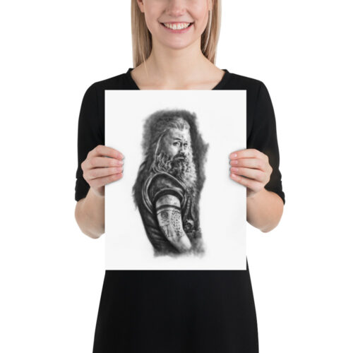 Blackbeard Art Print